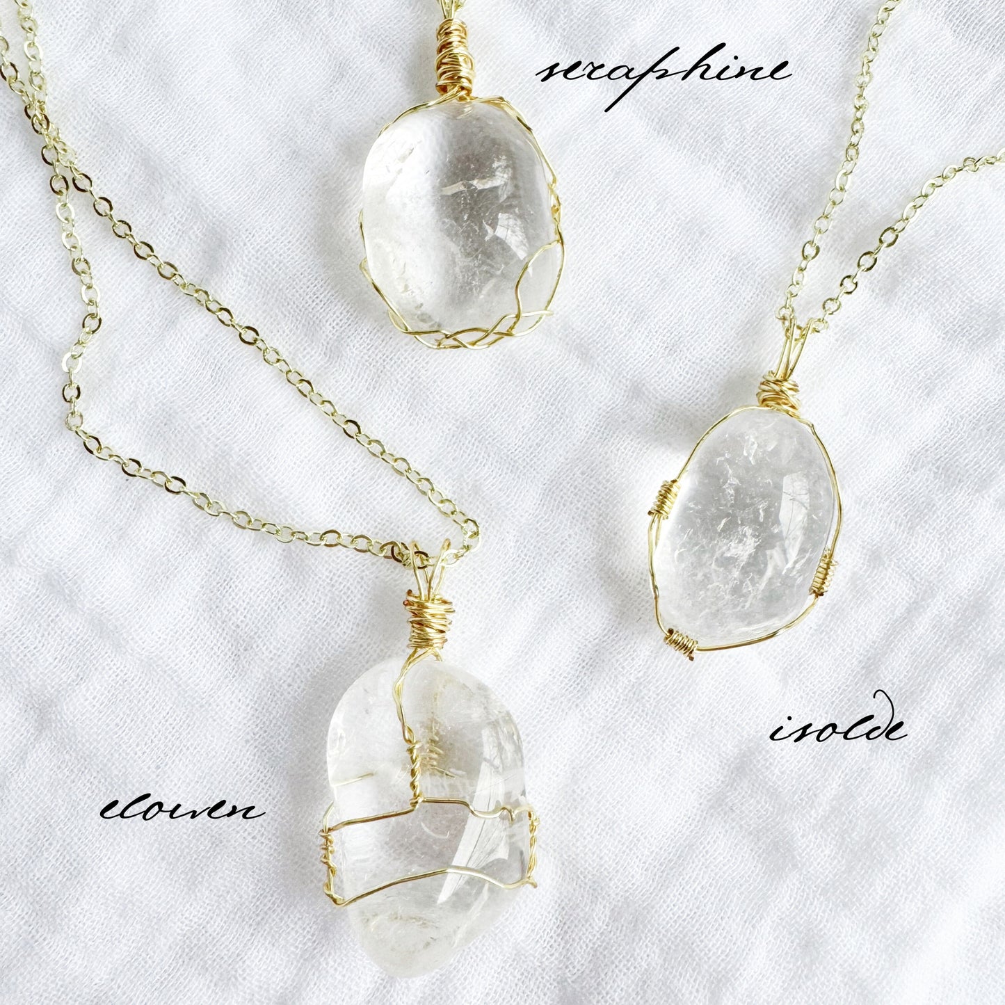 The Alchemy Pendant | Clear Quartz
