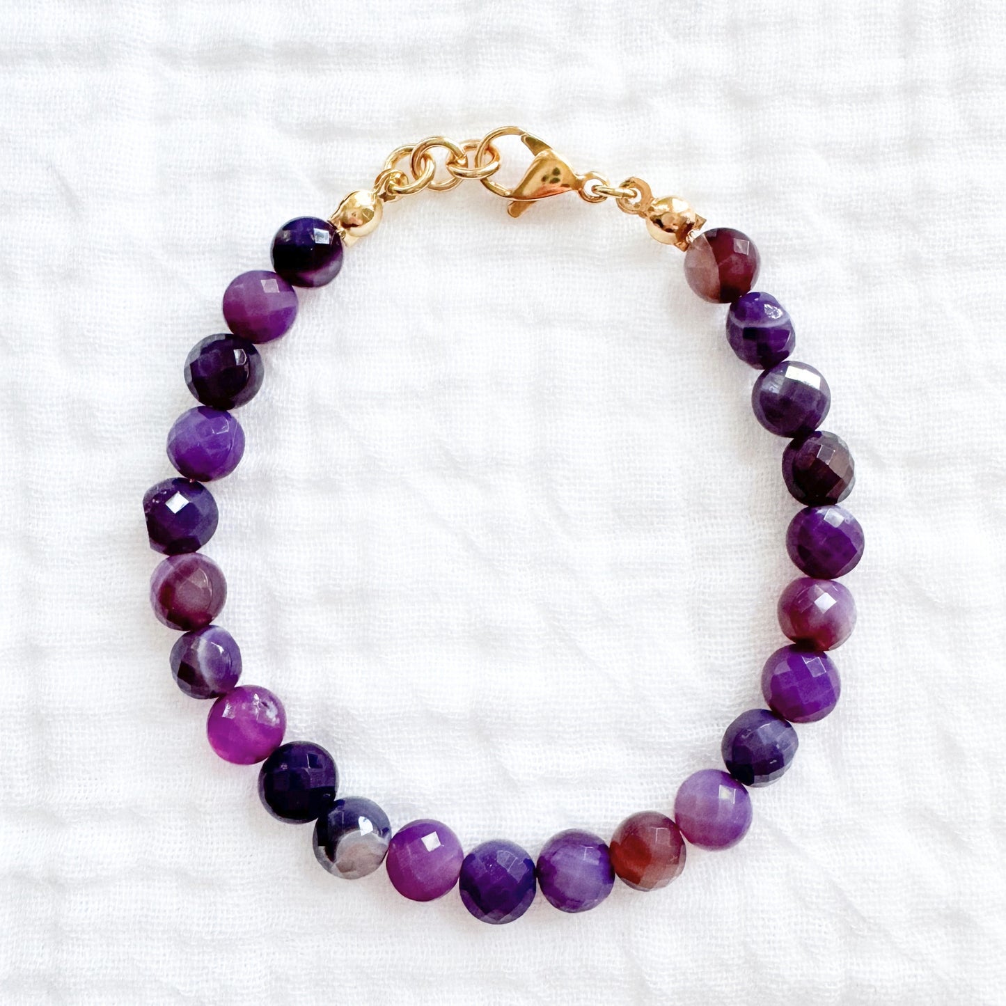 Allison Gemstone Bracelet | Gold