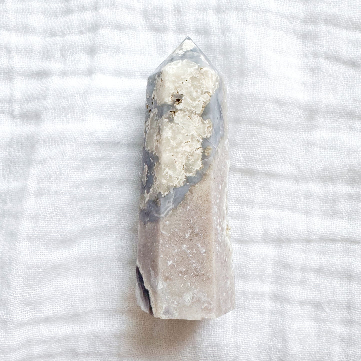 Blue Flower Agate | Tower