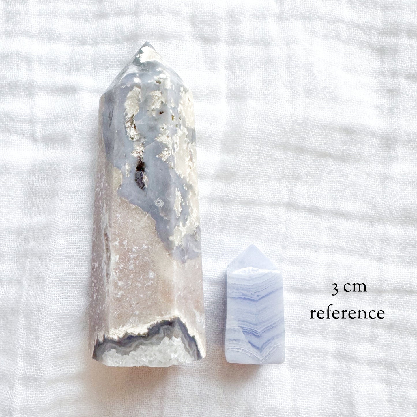 Blue Flower Agate | Tower