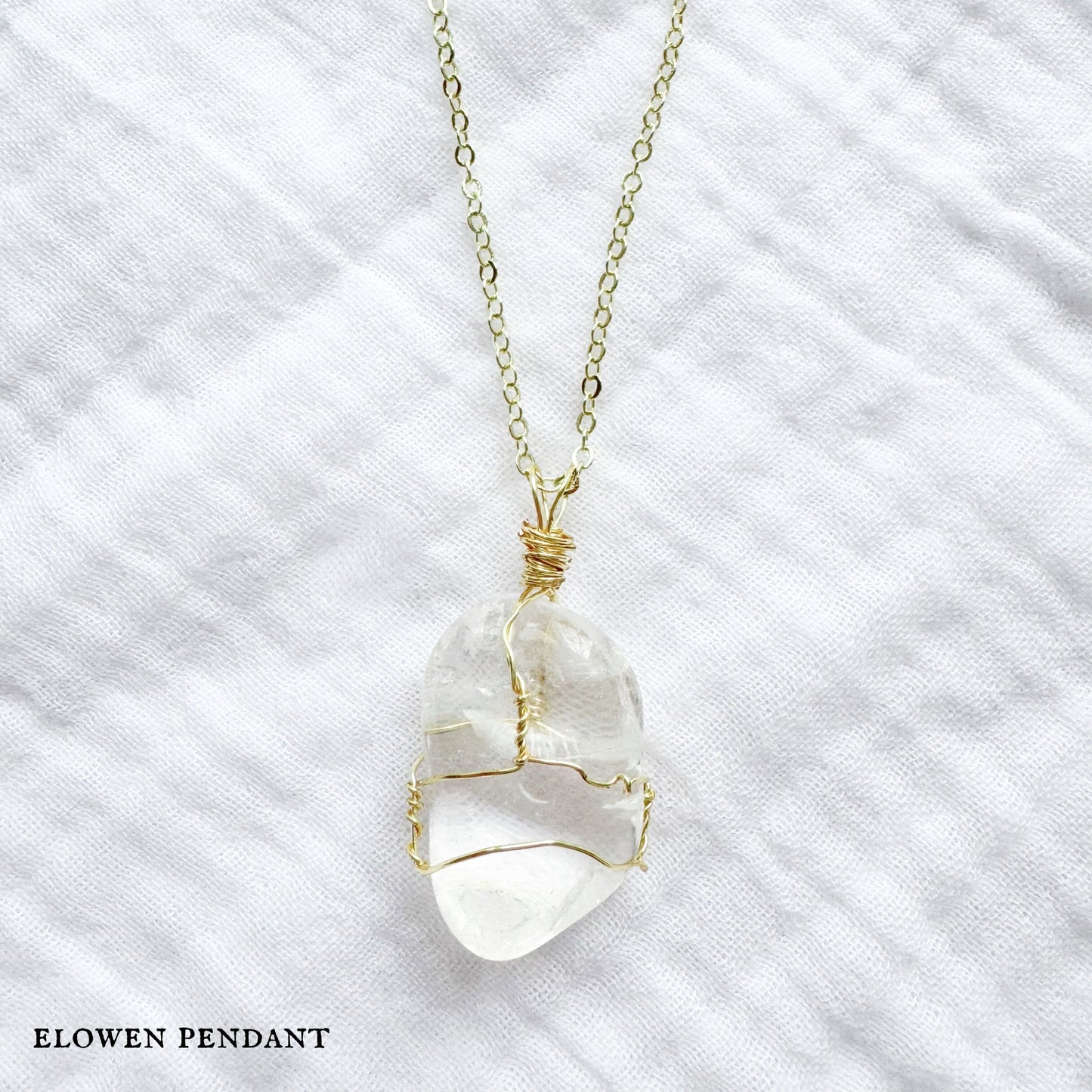 The Alchemy Pendant | Clear Quartz