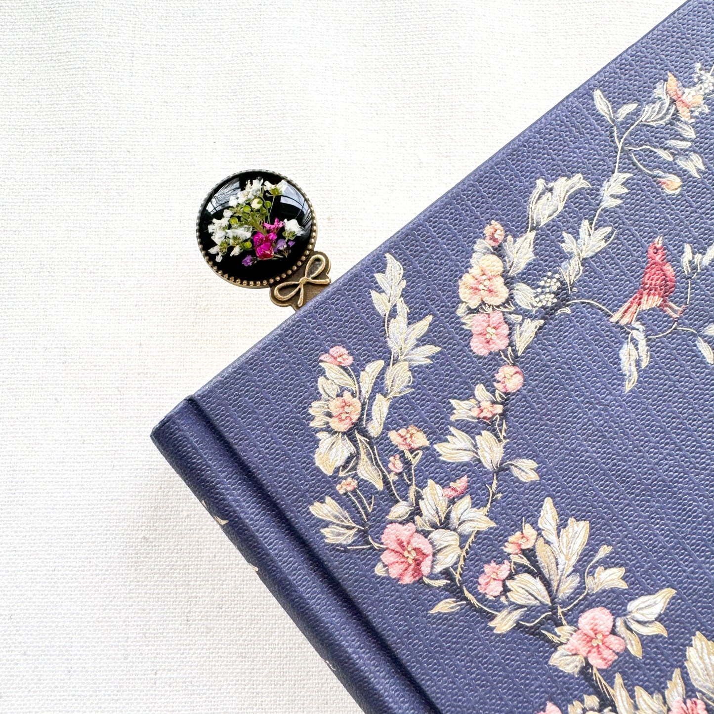 Flora Pressed Flower Bookmark | Bronze