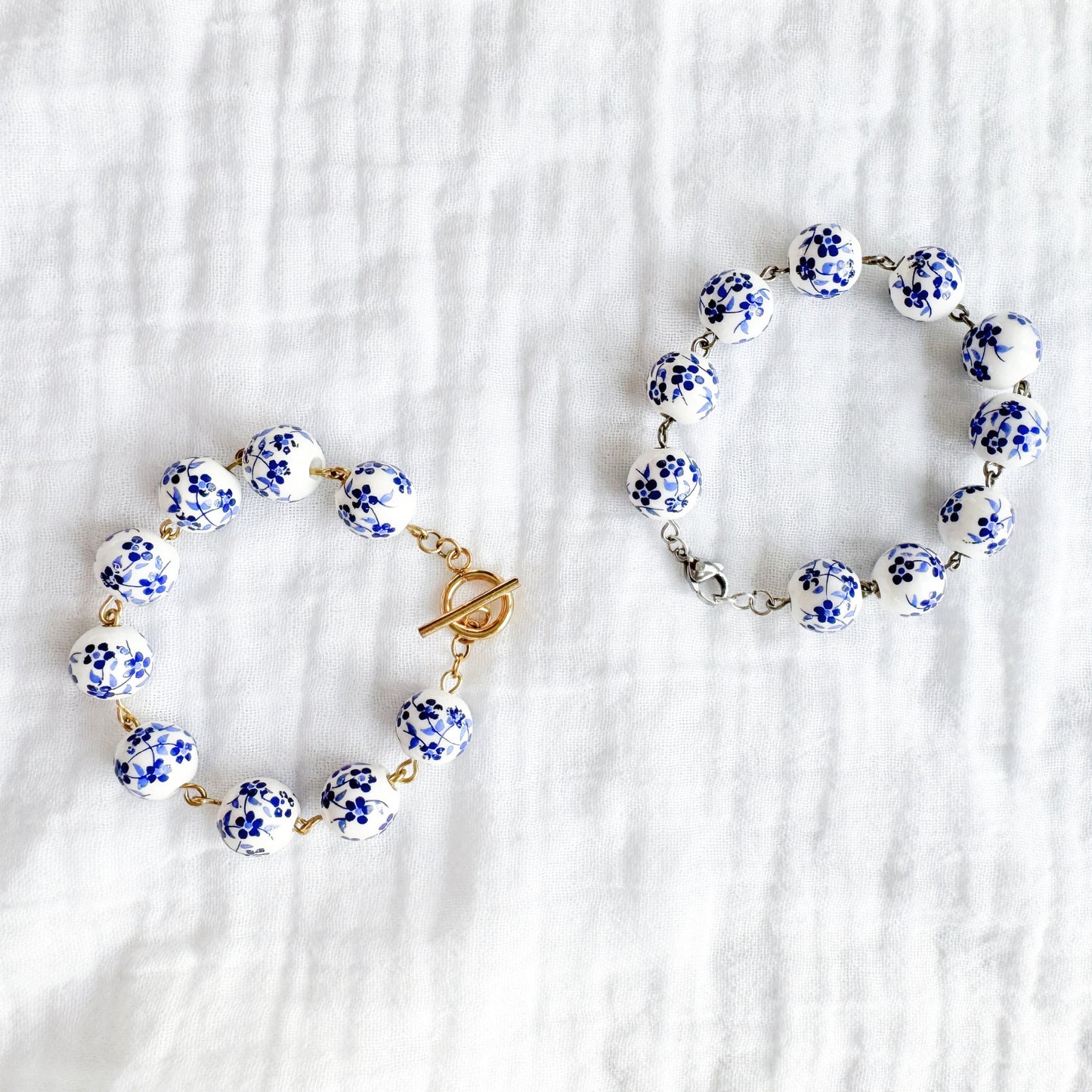 Petites Fleurs Statement Bracelet | Gold