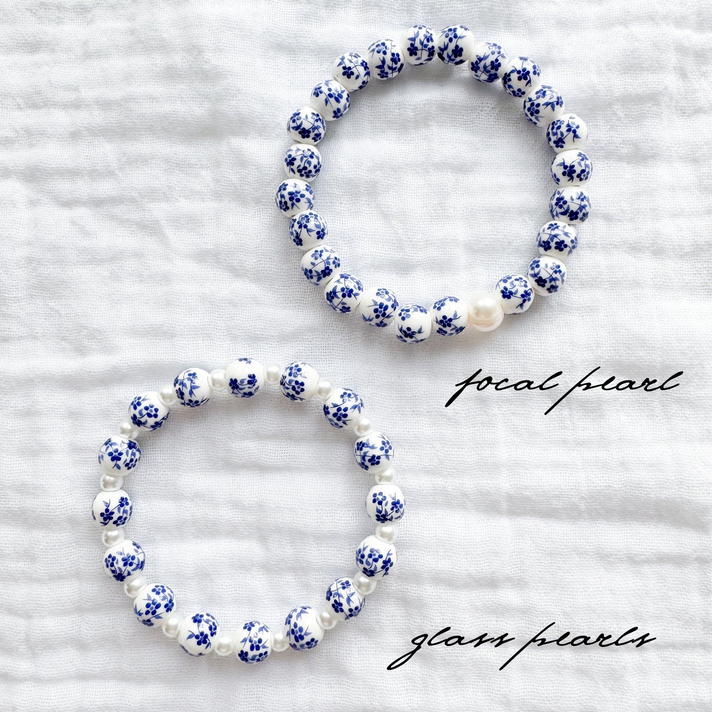 Petites Fleurs Focal Pearl Bracelet