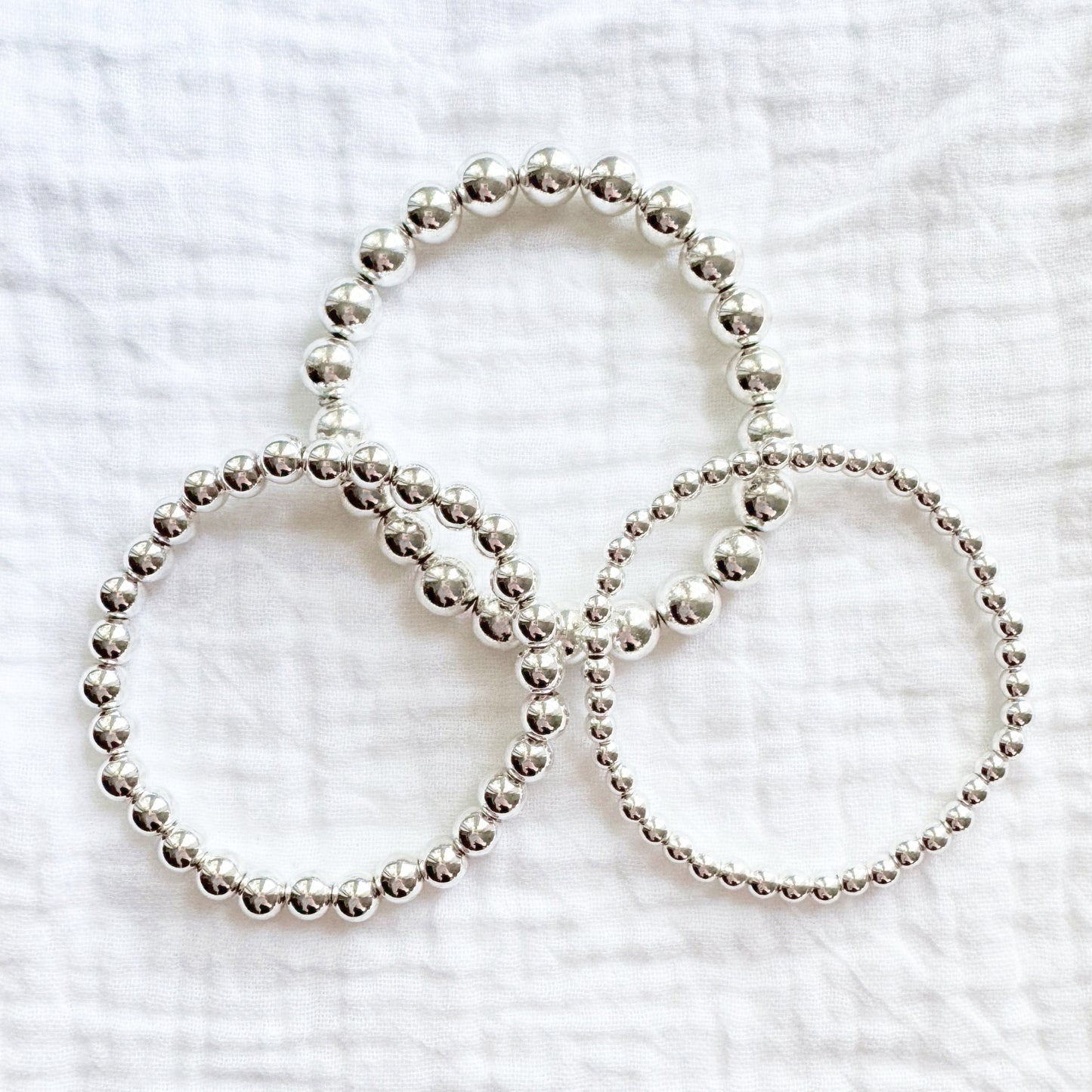 Hematite Statement Bracelet | Silver