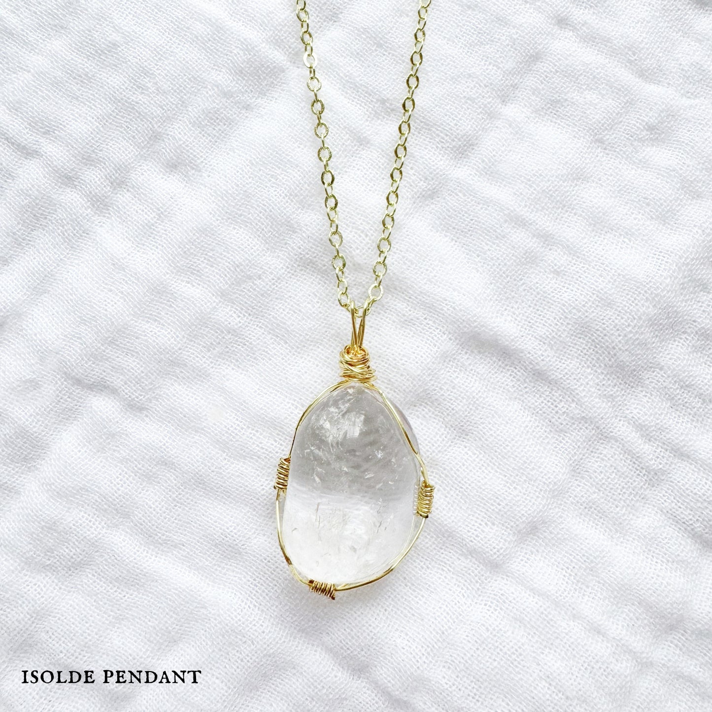The Alchemy Pendant | Clear Quartz