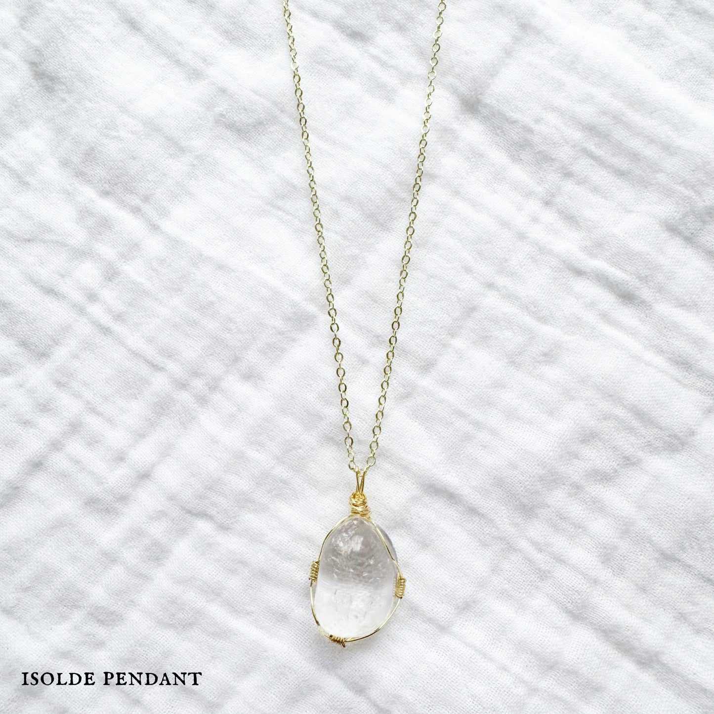 The Alchemy Pendant | Clear Quartz