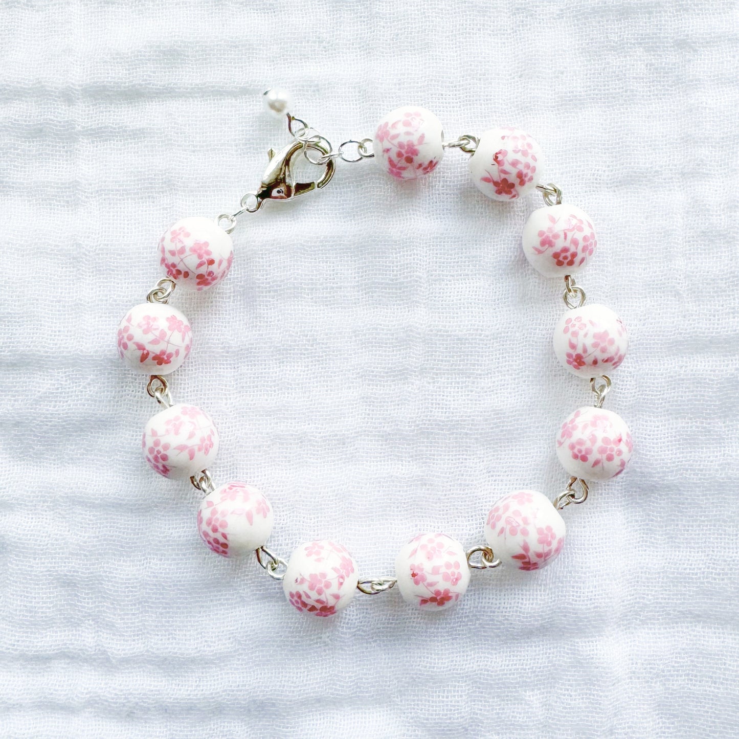 Flower Fairy Bracelet | Silver