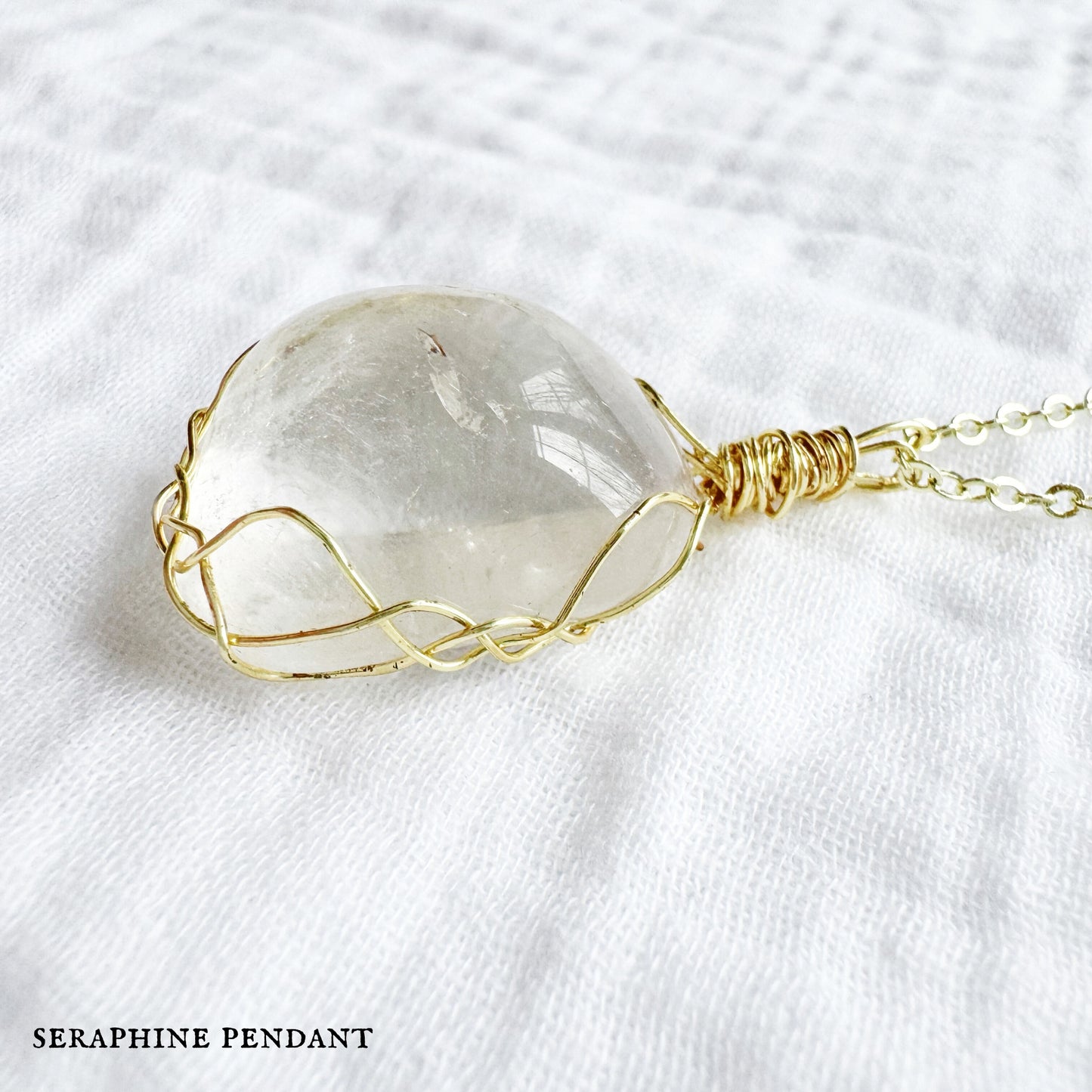 The Alchemy Pendant | Clear Quartz
