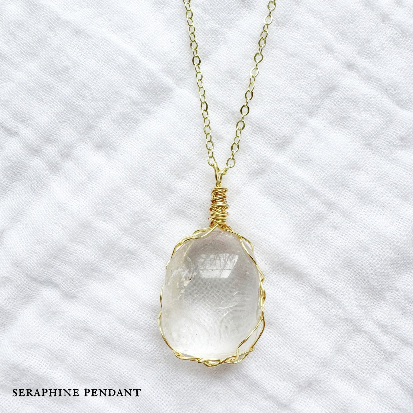 The Alchemy Pendant | Clear Quartz