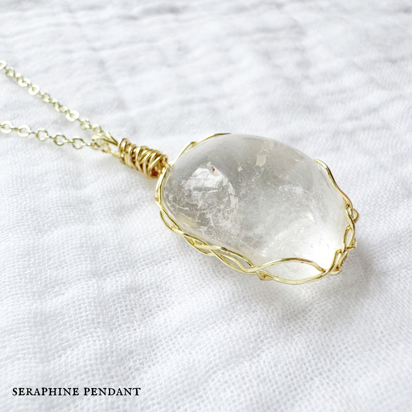 The Alchemy Pendant | Clear Quartz
