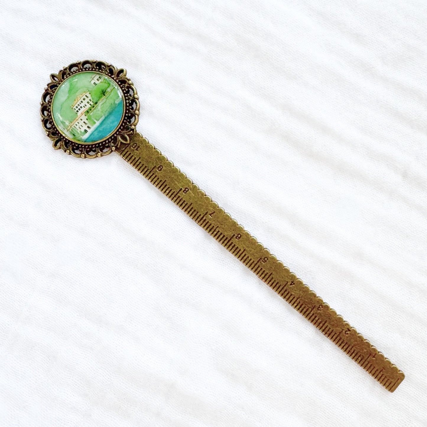 Villa del Balbianello Bookmark | Bronze