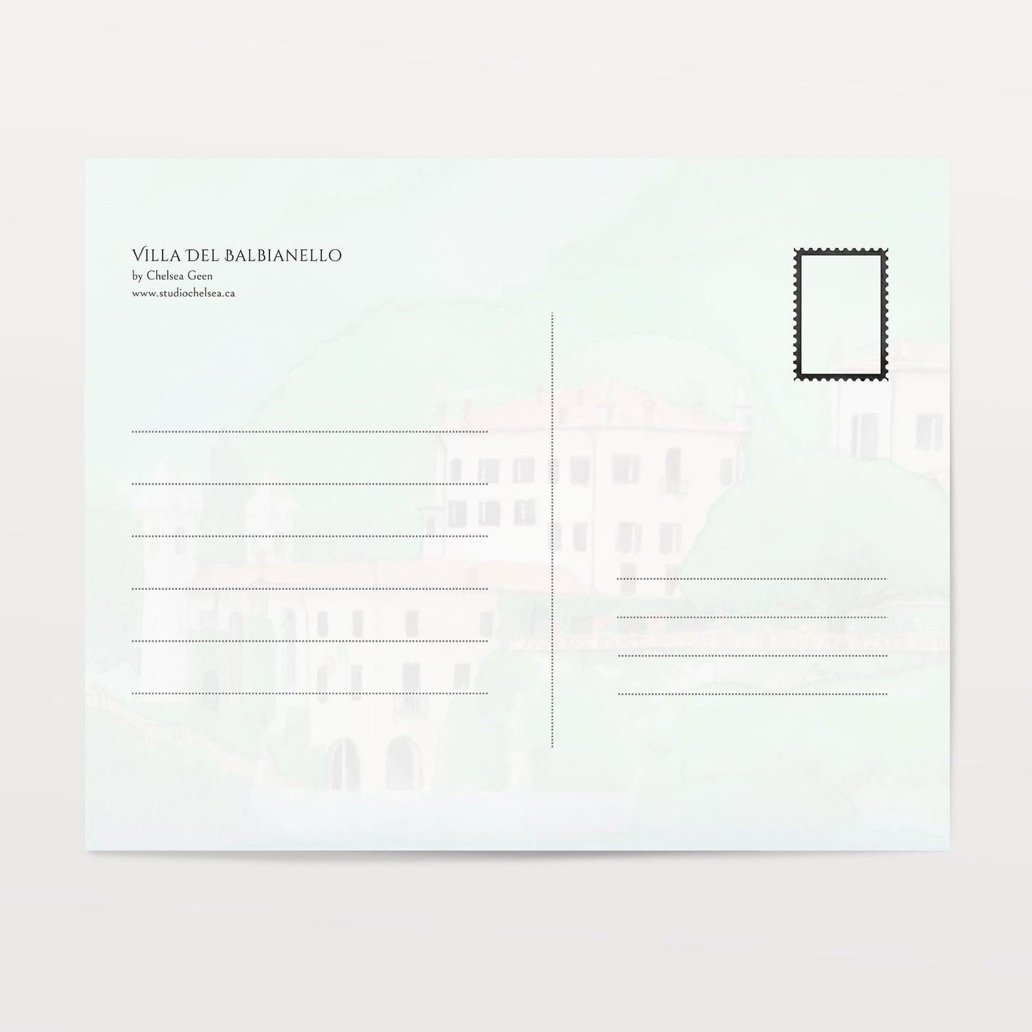 Villa del Balbianello Postcard