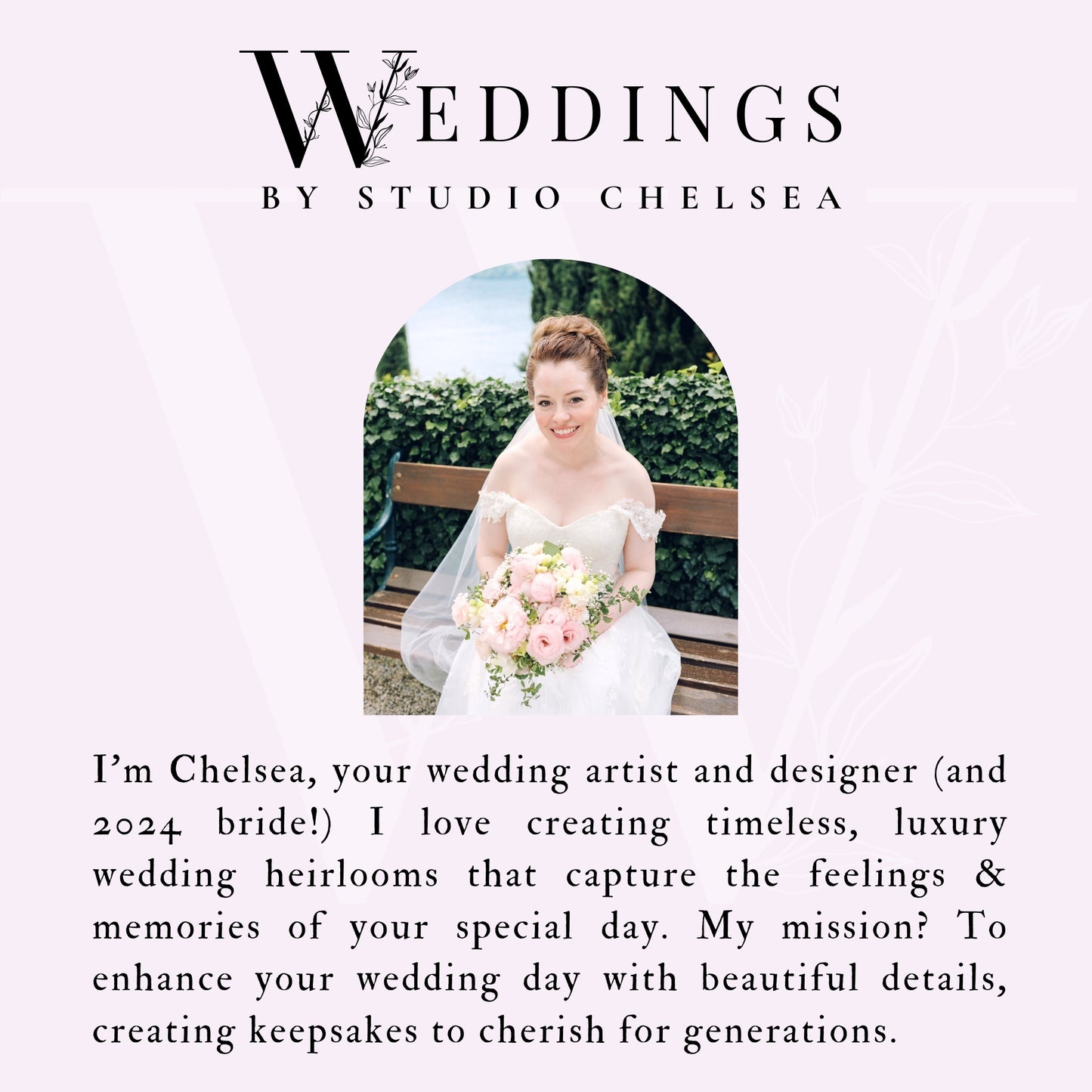 Wedding Vow Books | Custom Laurel Wreath