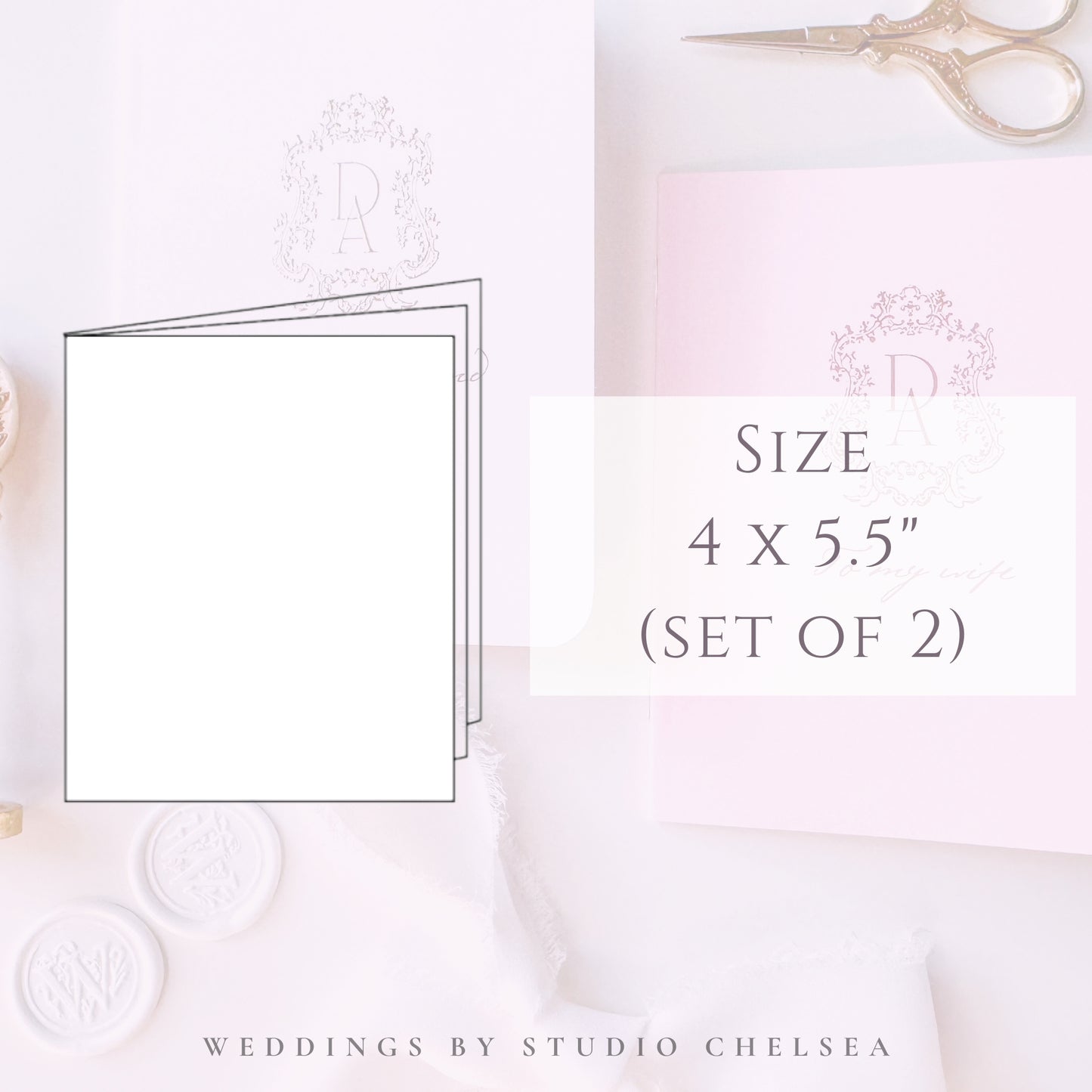 Wedding Vow Books | Custom Laurel Wreath