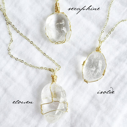 The Alchemy Pendant | Clear Quartz