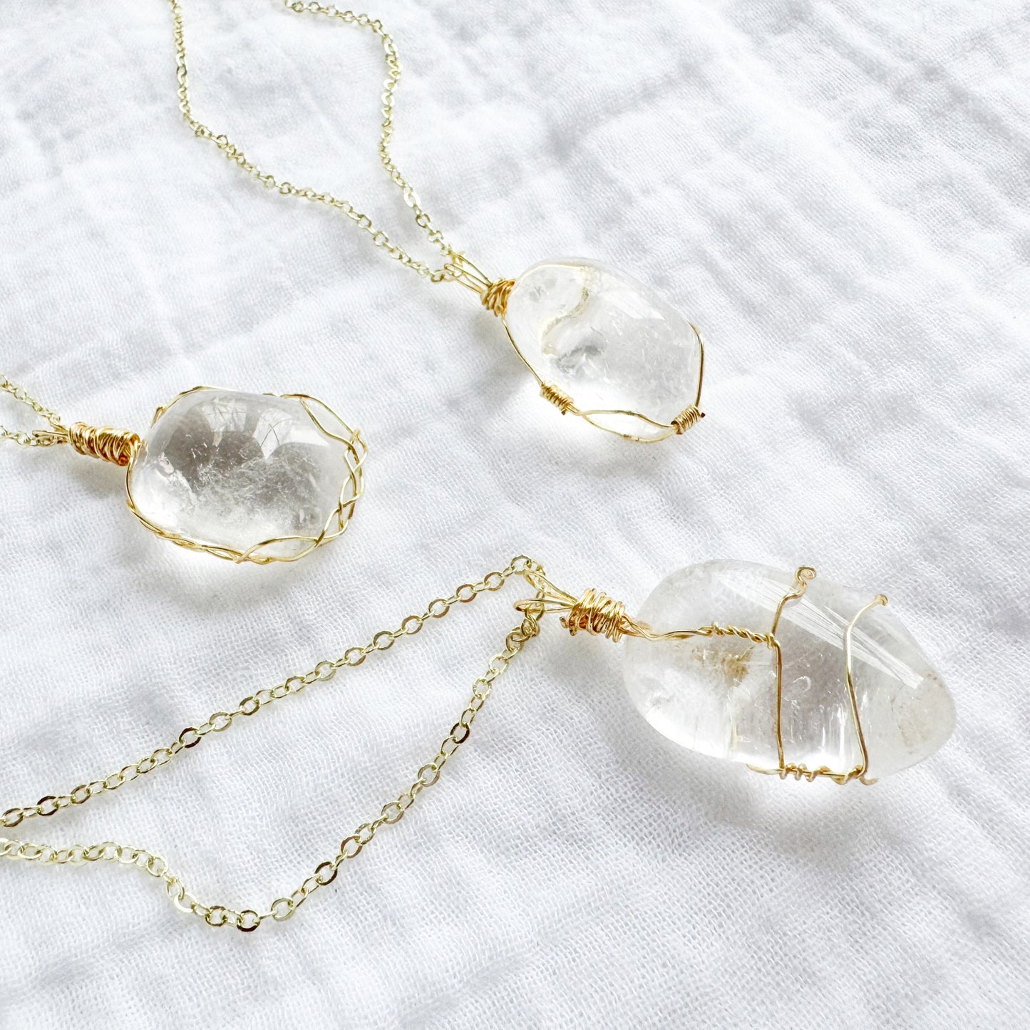 The Alchemy Pendant | Clear Quartz