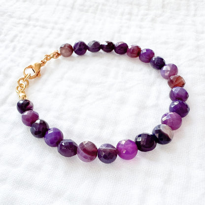 Allison Gemstone Bracelet | Gold