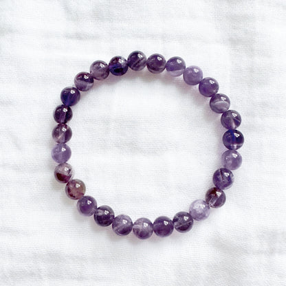 Amethyst Gemstone Bracelet | February Birthstone