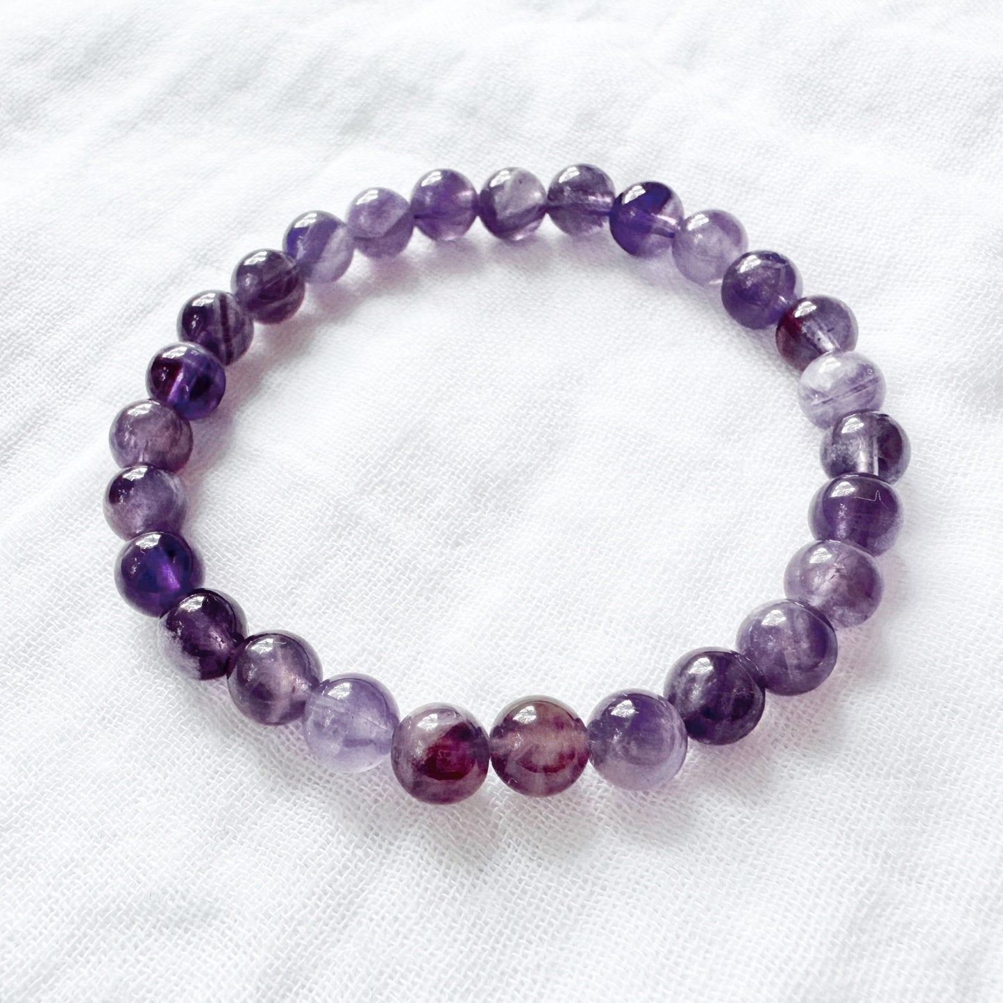 Amethyst Gemstone Bracelet | February Birthstone