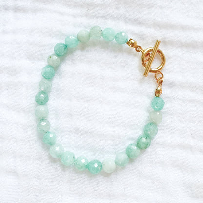 Ophelia Gemstone Bracelet | Gold