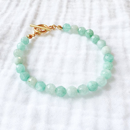Ophelia Gemstone Bracelet | Gold