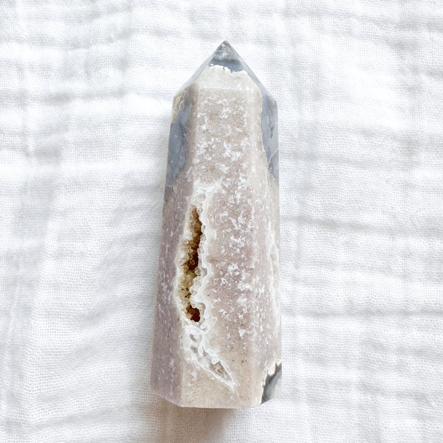 Blue Flower Agate | Tower