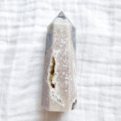 Blue Flower Agate | Tower