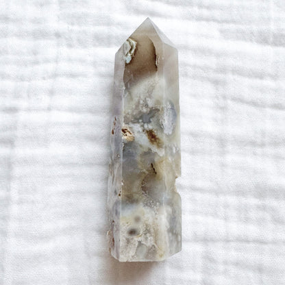 Blue Flower Agate | Tower