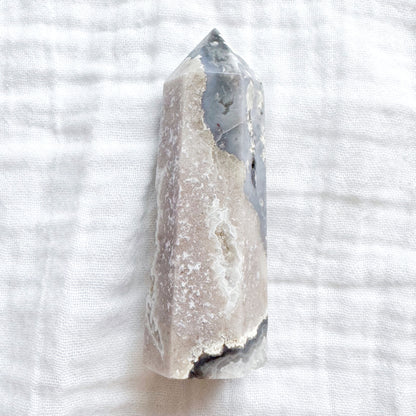 Blue Flower Agate | Tower