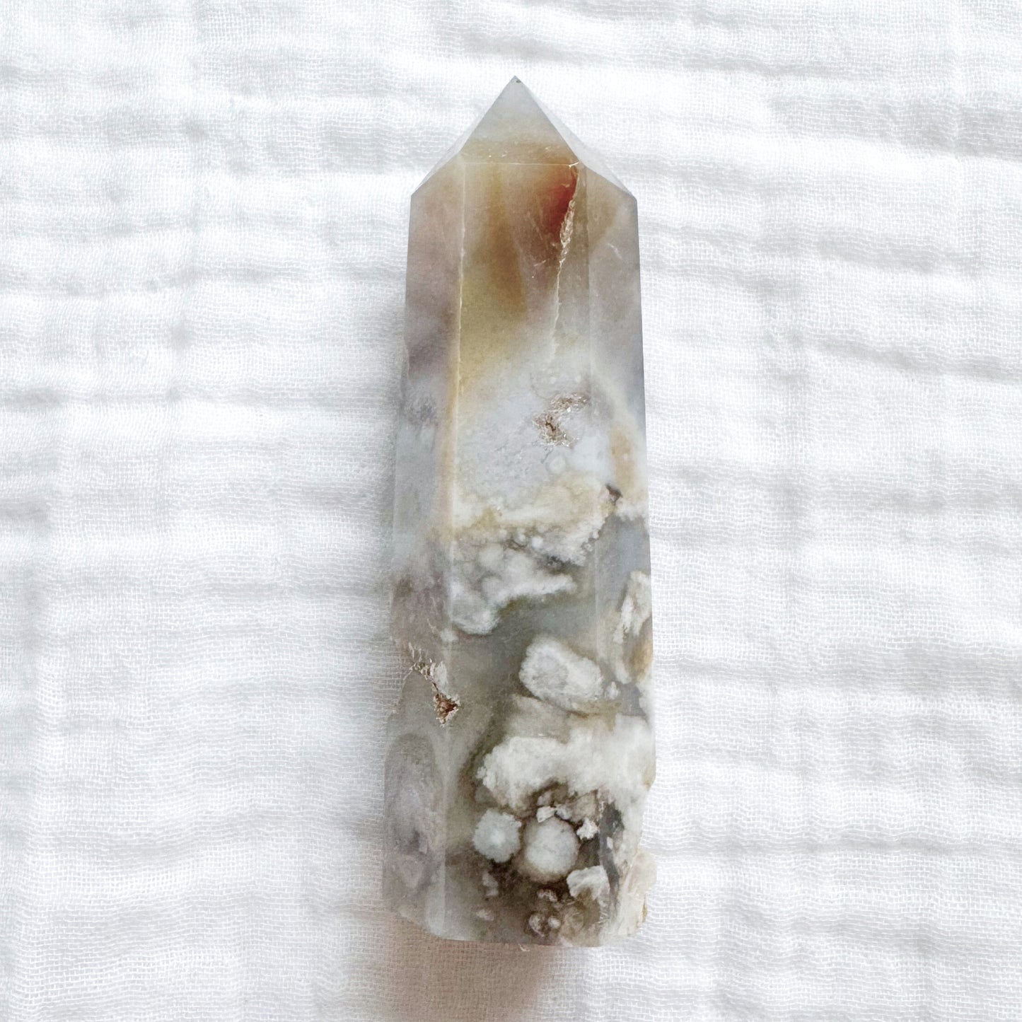 Blue Flower Agate | Tower