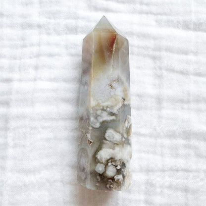 Blue Flower Agate | Tower