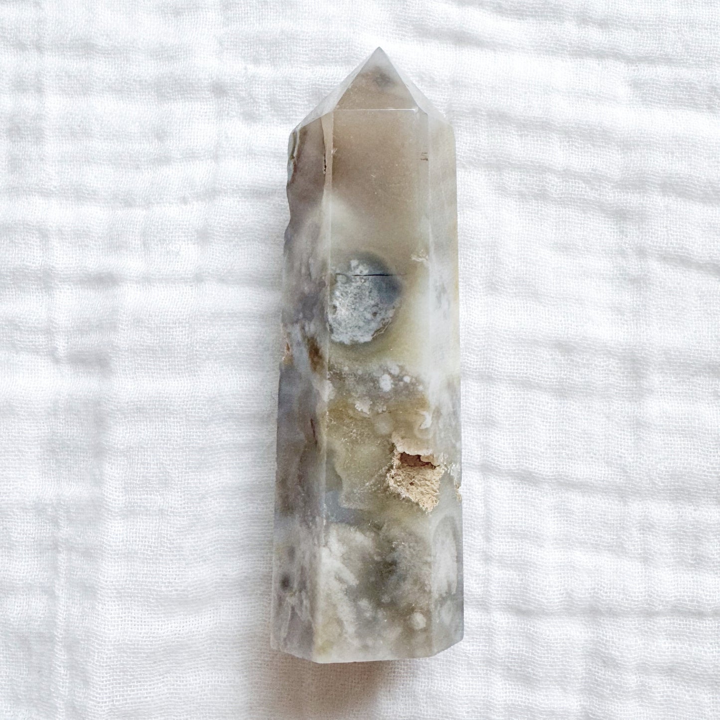 Blue Flower Agate | Tower