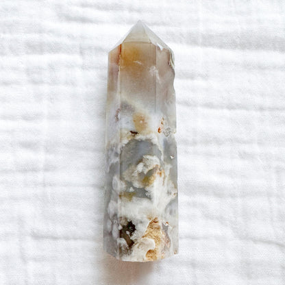 Blue Flower Agate | Tower
