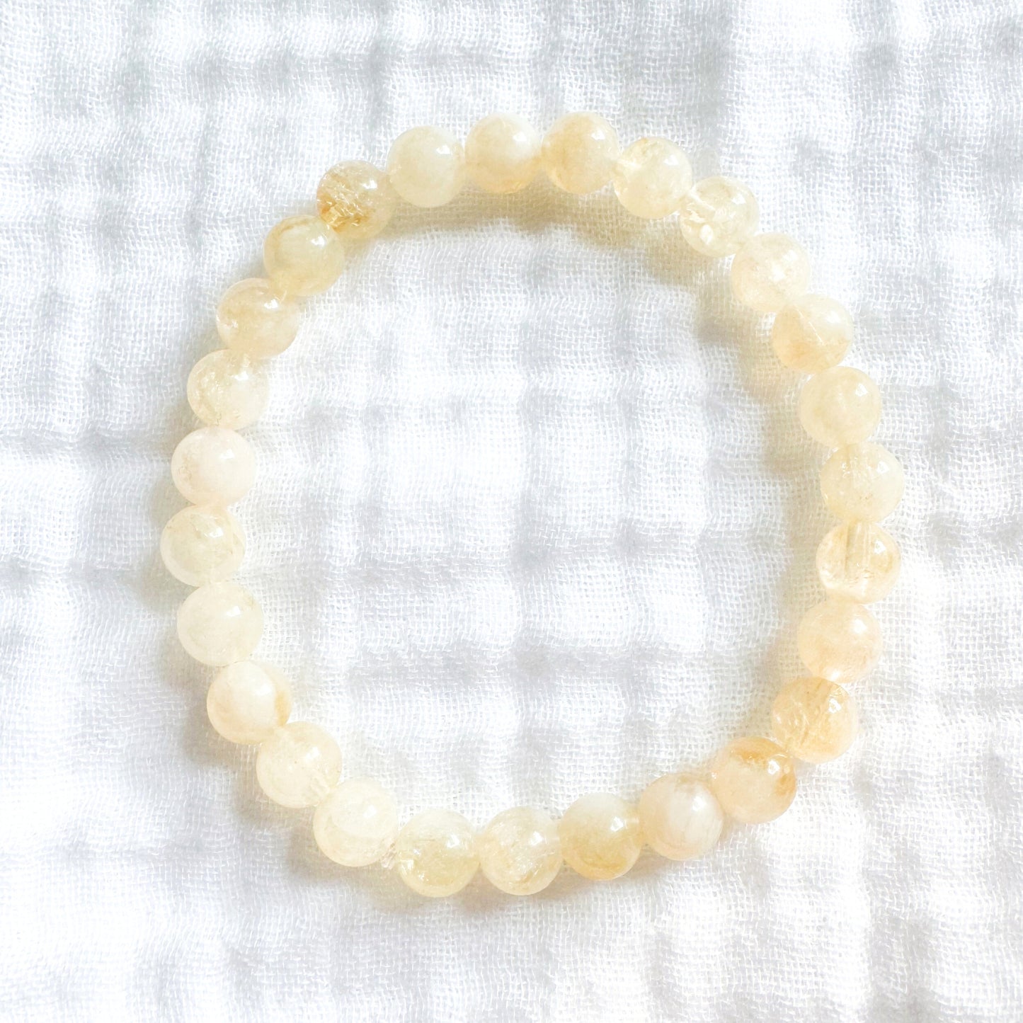 Citrine Gemstone Bracelet | November Birthstone