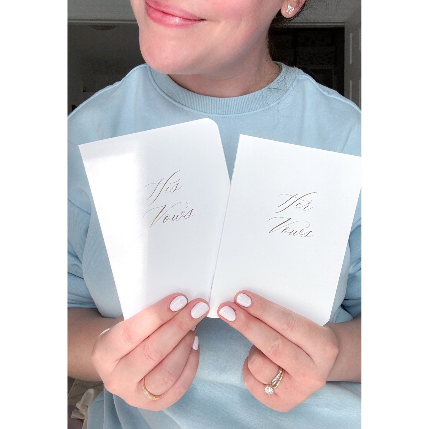 Wedding Vow Books | Custom Pronoun