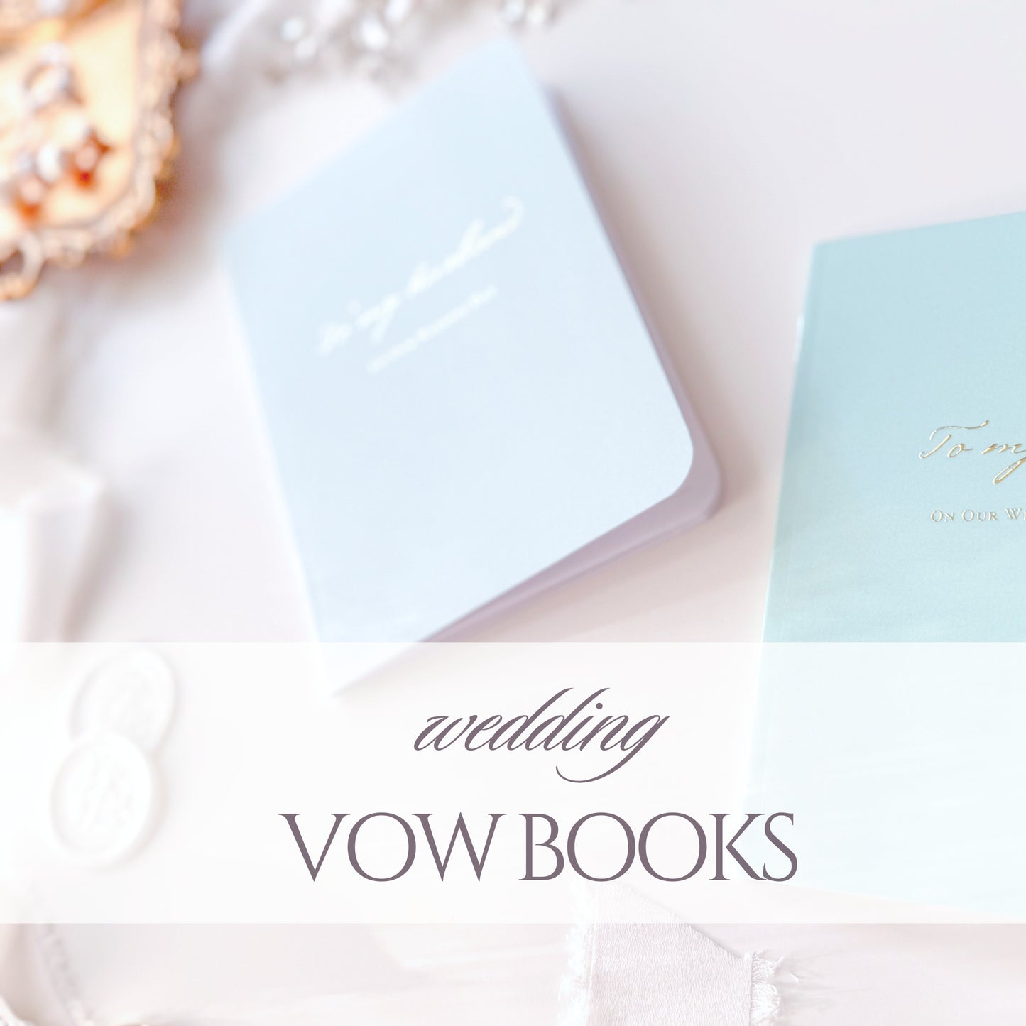 Wedding Vow Books | Custom On Our Wedding Day