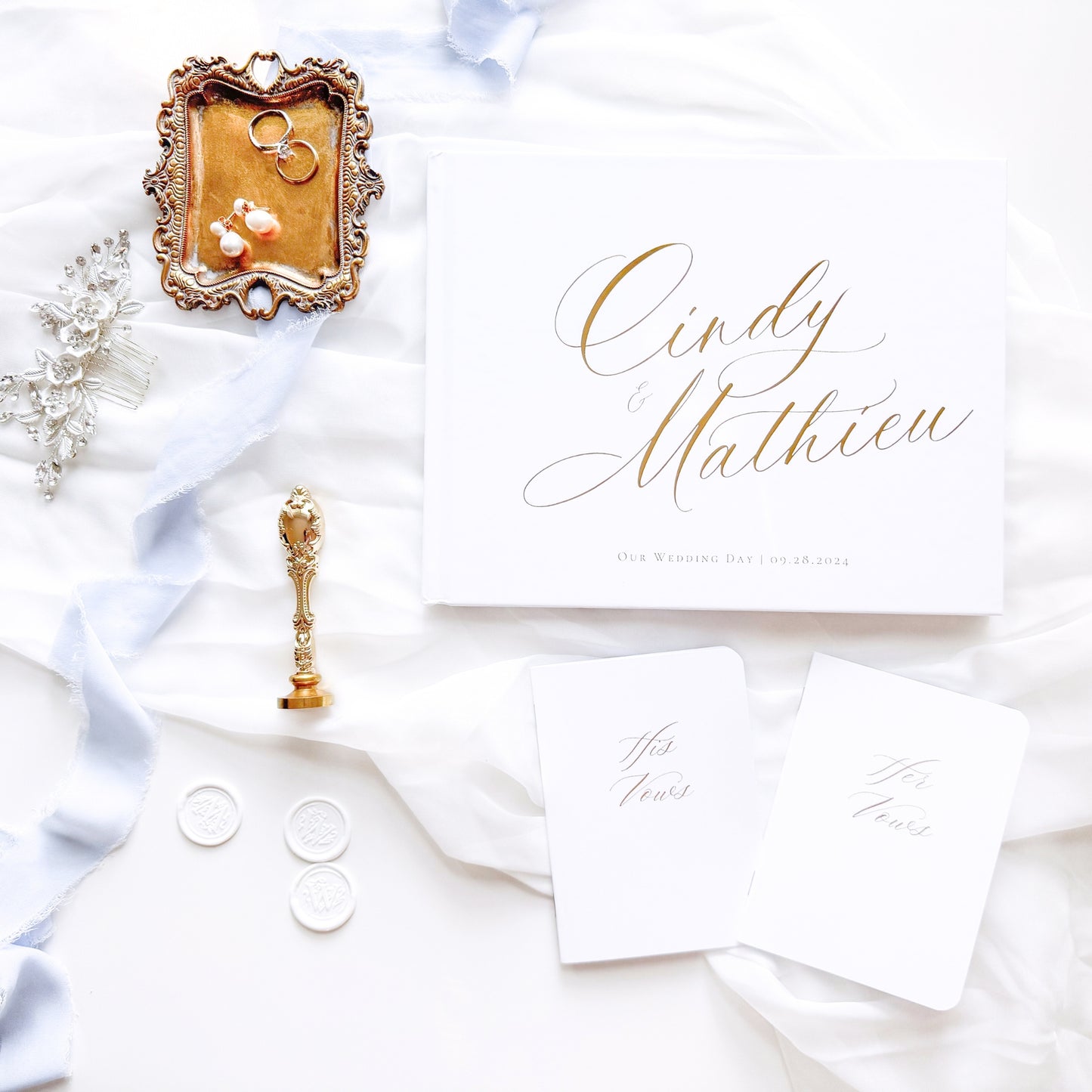 Wedding Vow Books | Custom Pronoun