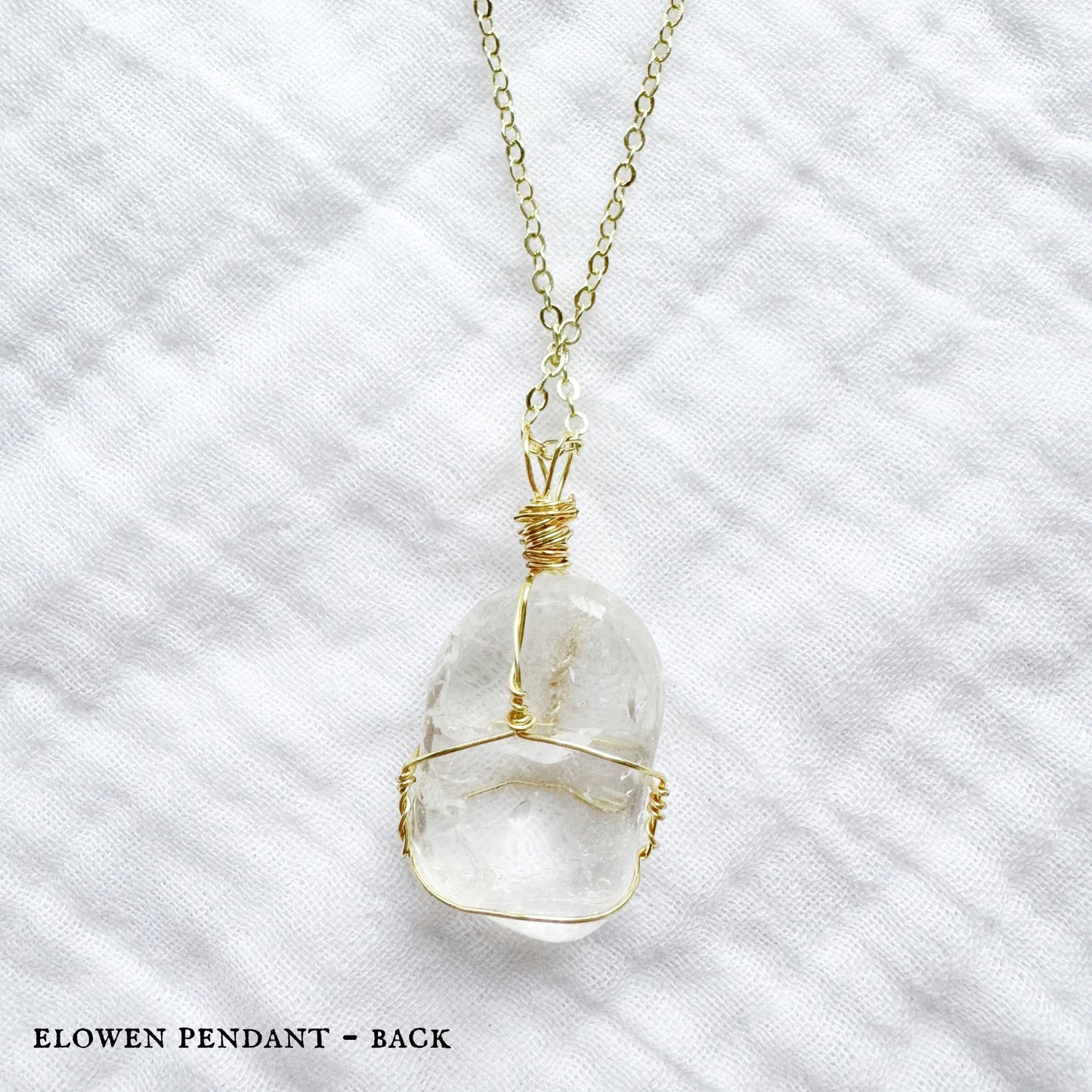 The Alchemy Pendant | Clear Quartz