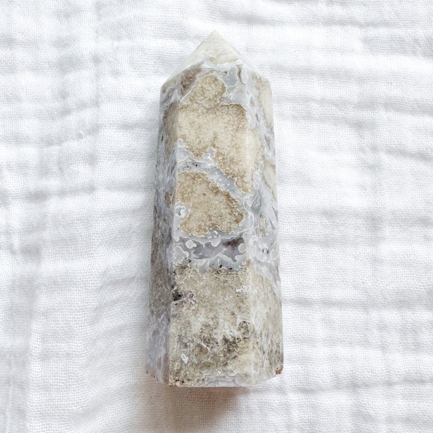 Blue Flower Agate | Tower