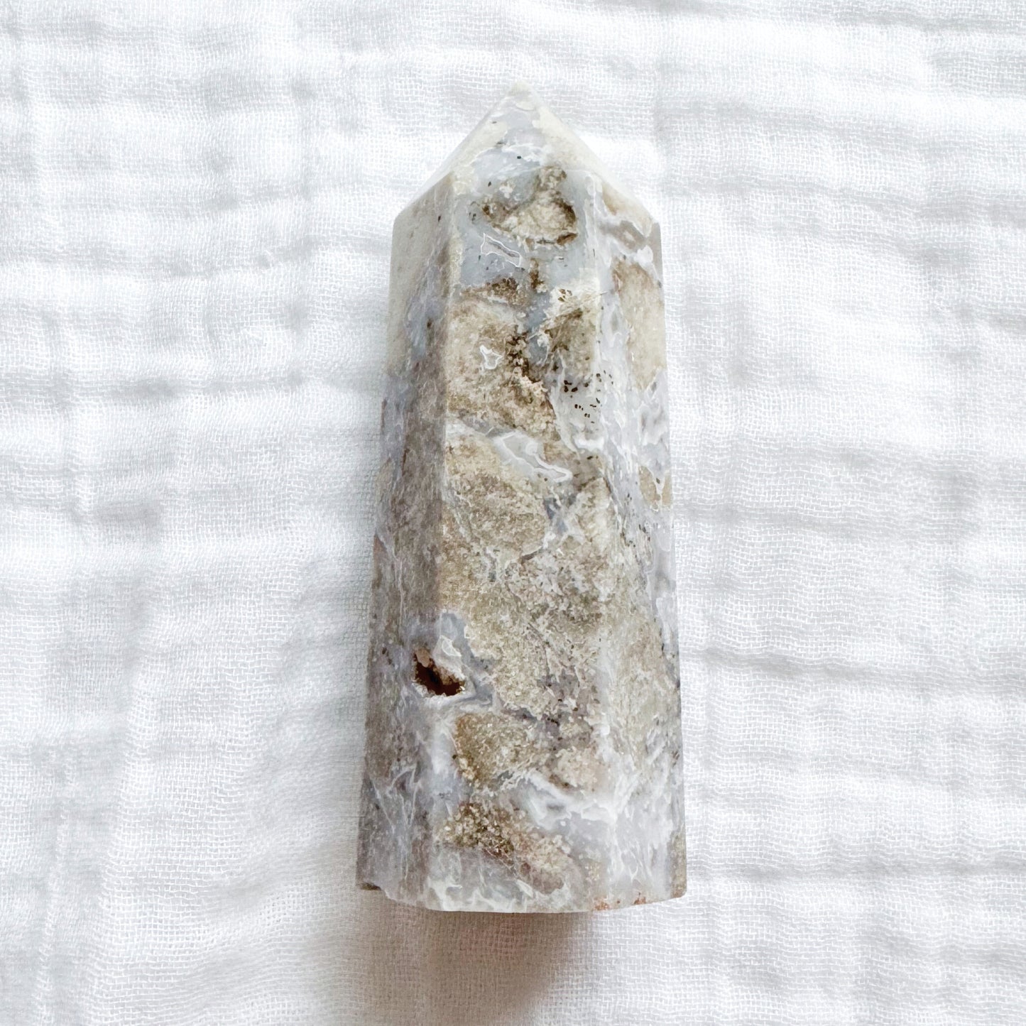 Blue Flower Agate | Tower