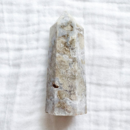 Blue Flower Agate | Tower