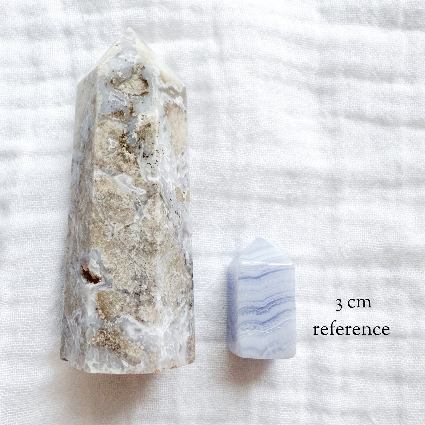 Blue Flower Agate | Tower