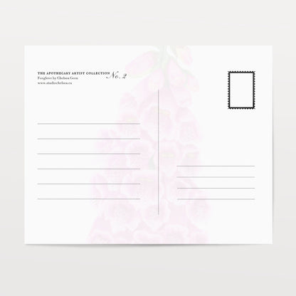 Foxglove Postcard