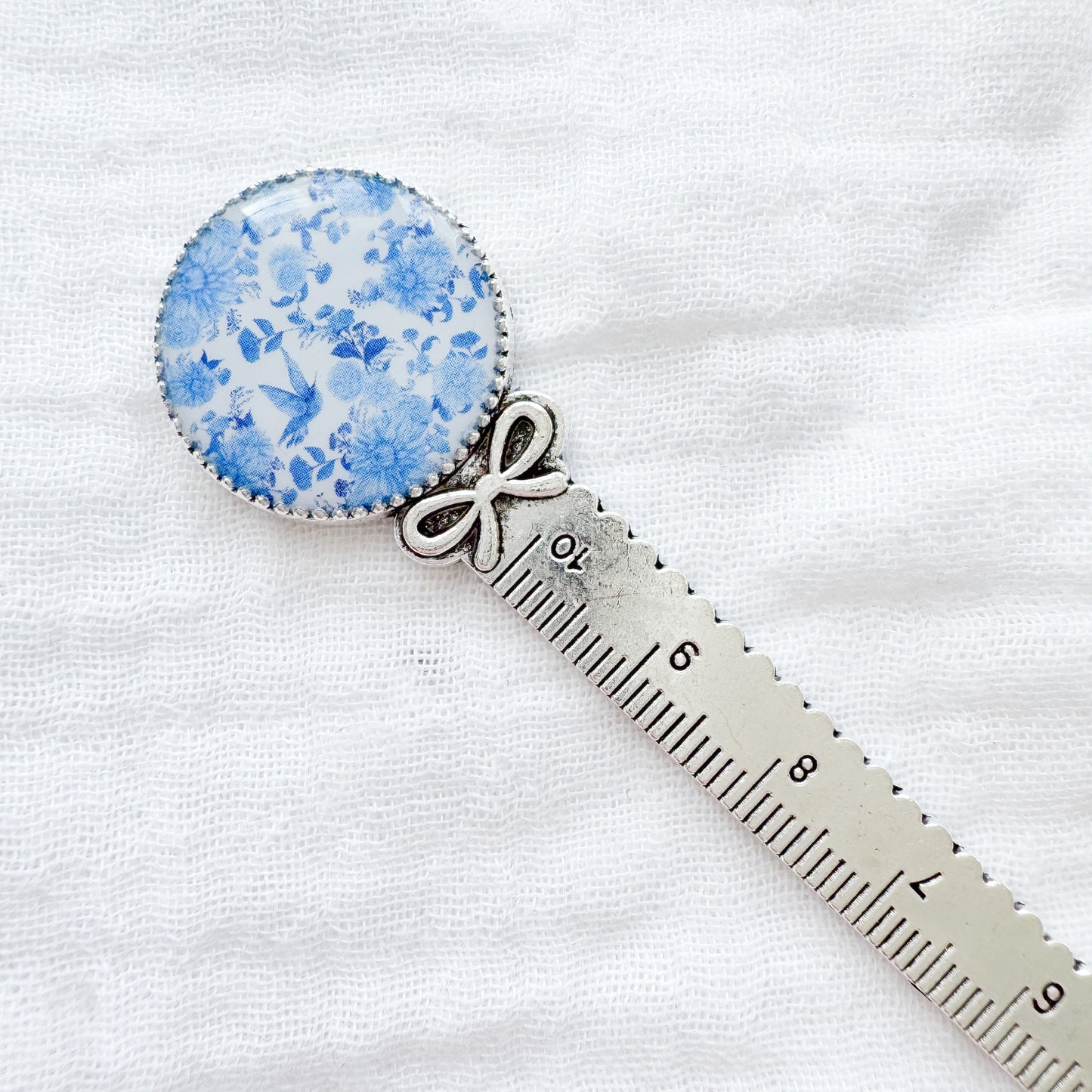 Toile d'oiseaux Bookmark | Silver or Bronze