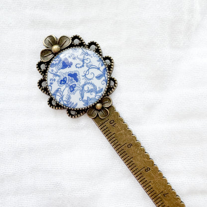 Toile de vigne Bookmark | Bronze