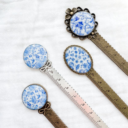 Toile de papillon Bookmark | Bronze