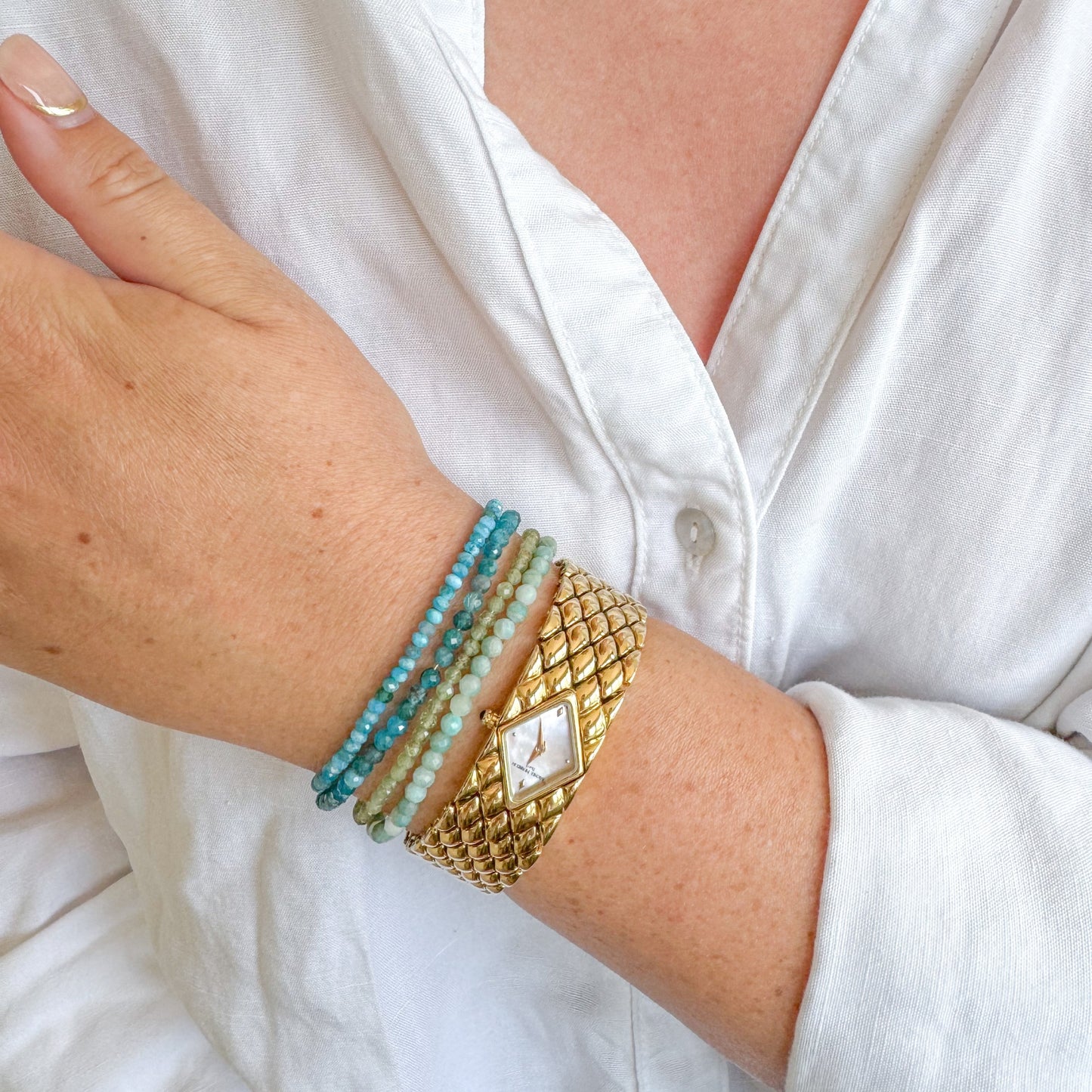 Showgirl Stacking Bracelet | Silver
