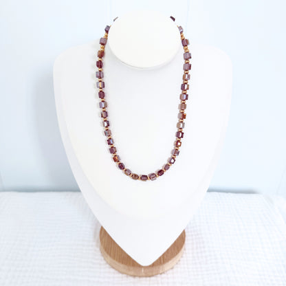 Antoinette Beaded Necklace | Gold
