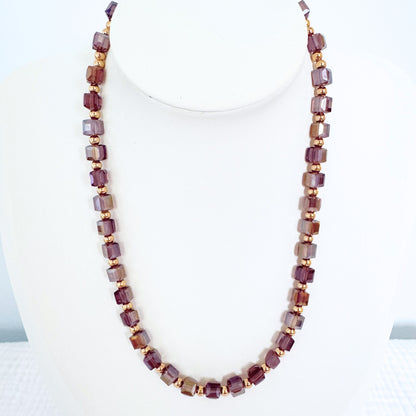 Antoinette Beaded Necklace | Gold
